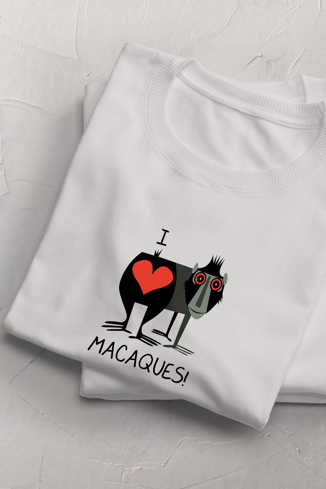 I love Macaques T-shirt