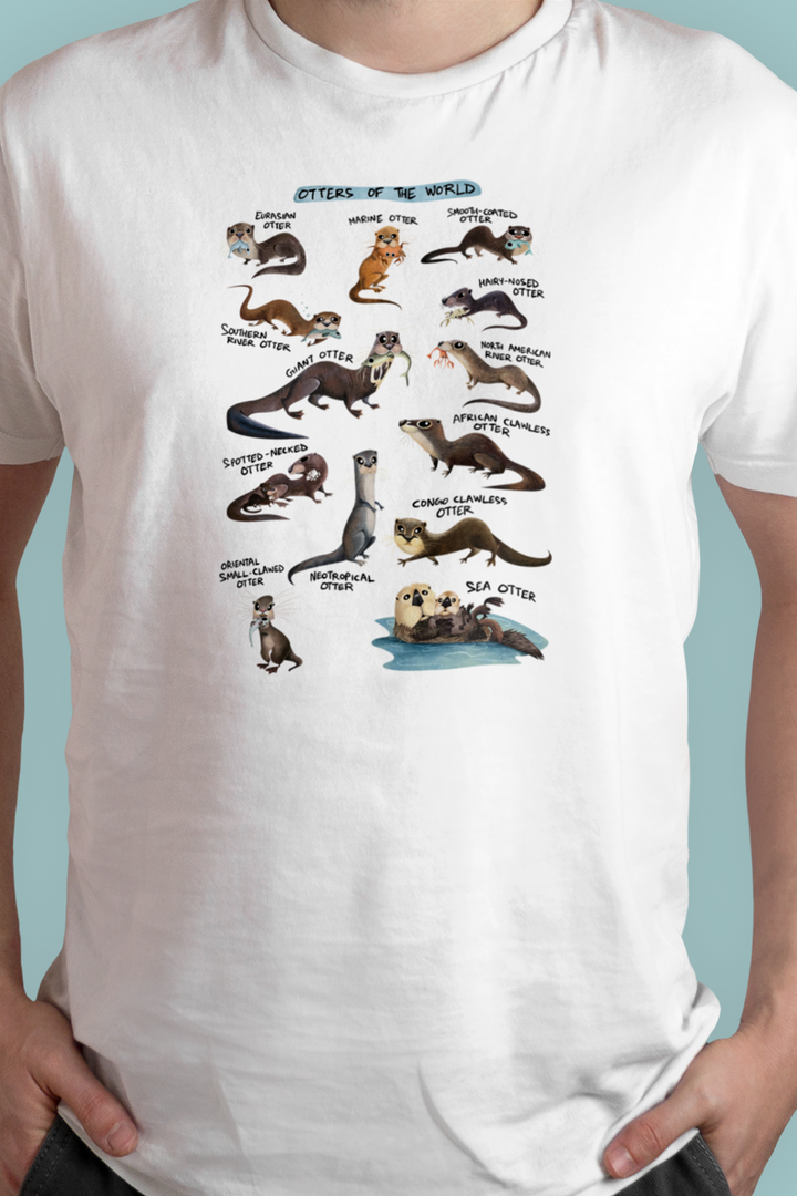 Otters of the World T-shirt
