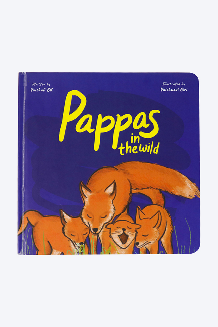 Pappas in the wild - Board Book
