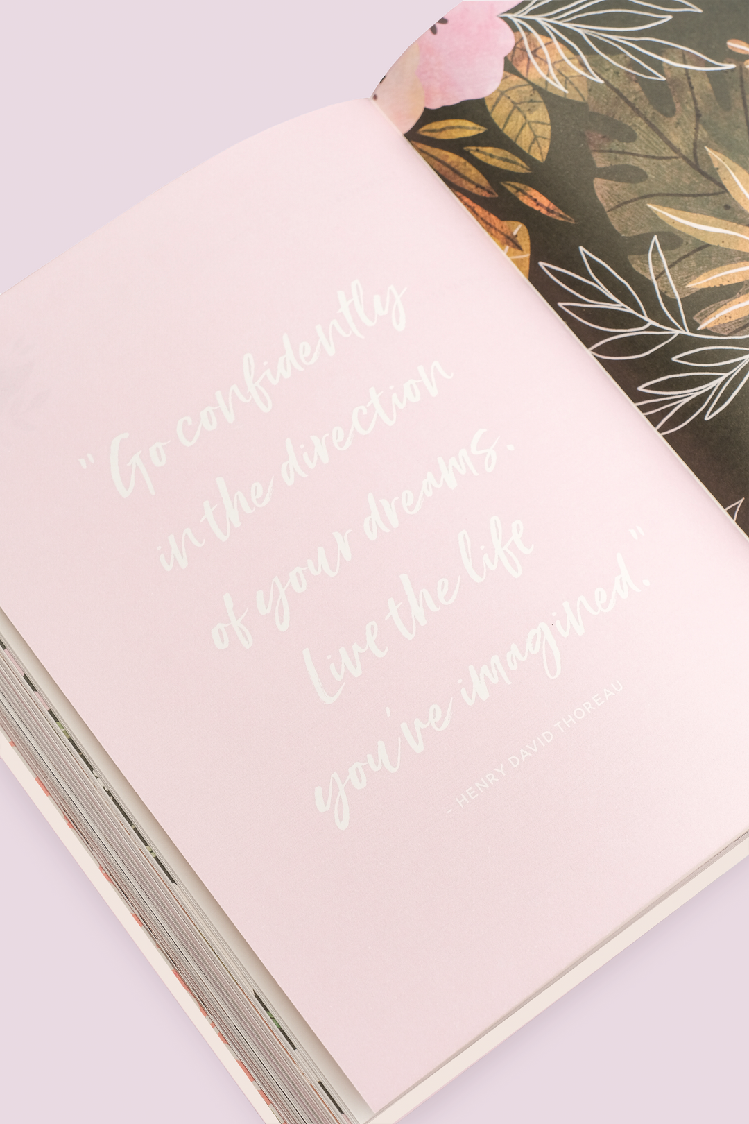 Happy Florals Hardbound Undated Planner