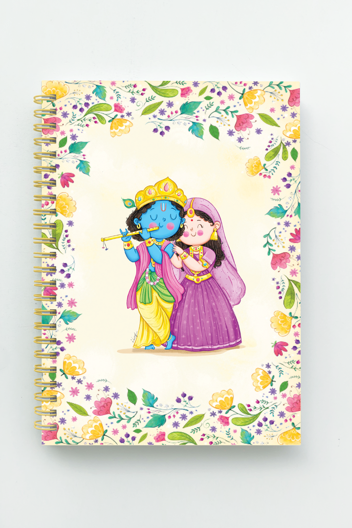 Radha Krishna A5 Sketchbook