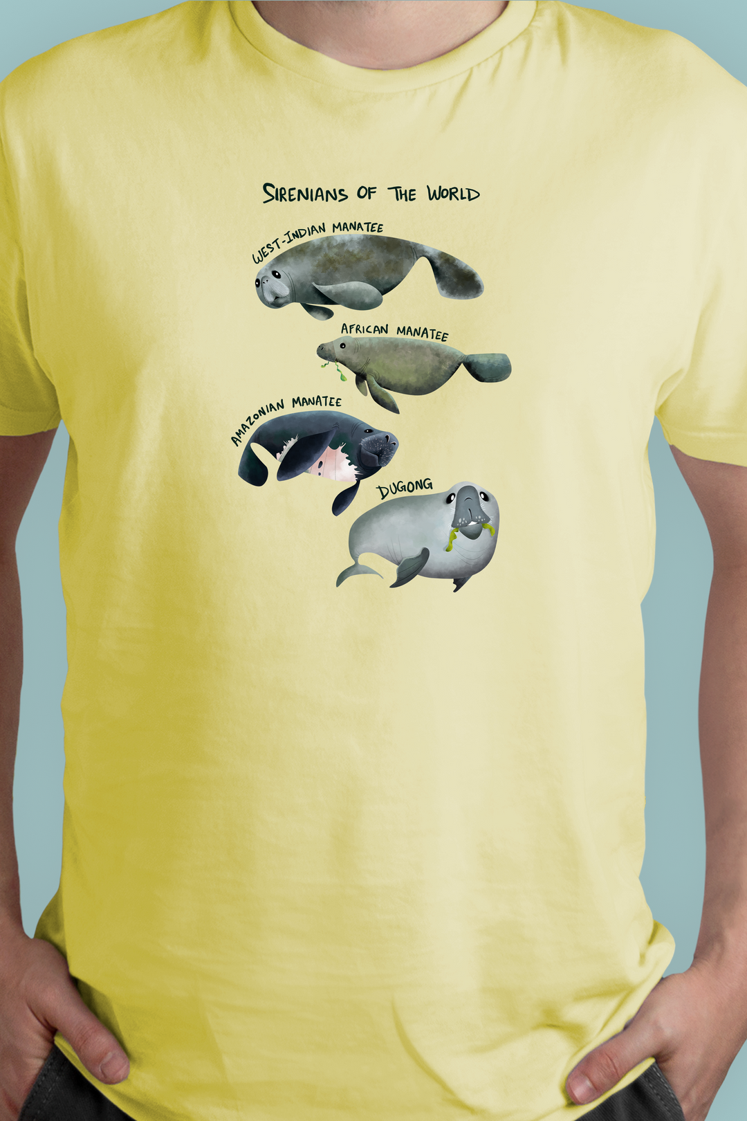 Sirenians of the World T-shirt