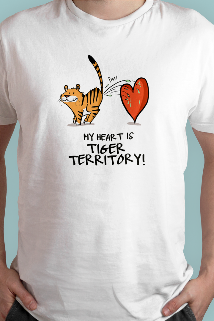 My Heart is Tiger Territory T-shirt