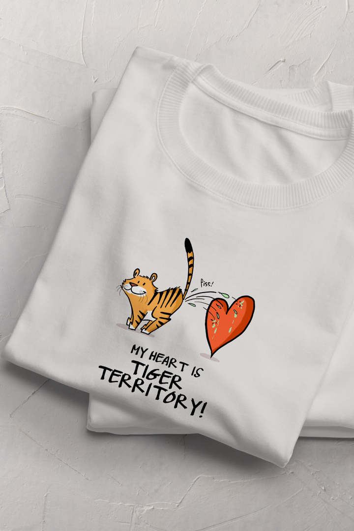 My Heart is Tiger Territory T-shirt