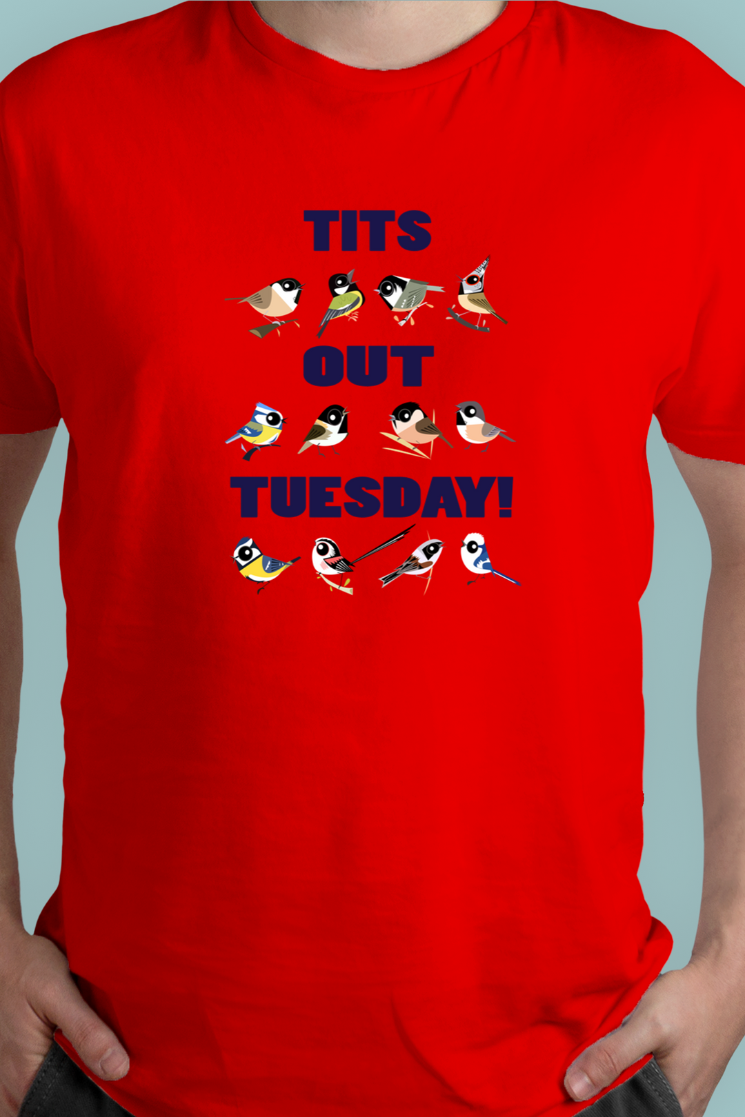 Tits out Tuesday T-shirt