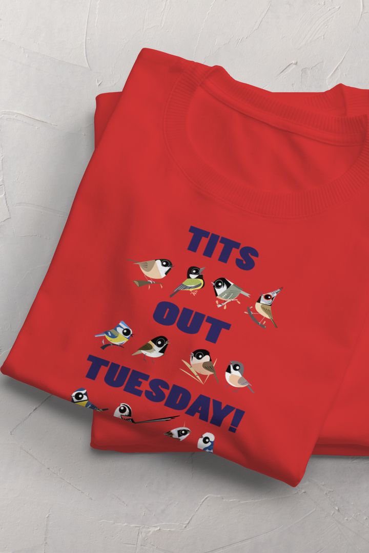 Tits out Tuesday T-shirt