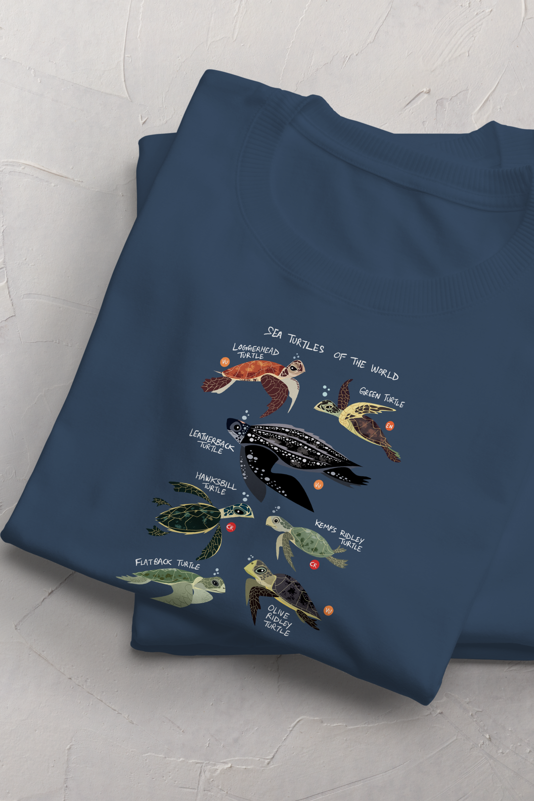 Sea Turtles of the World T-shirt