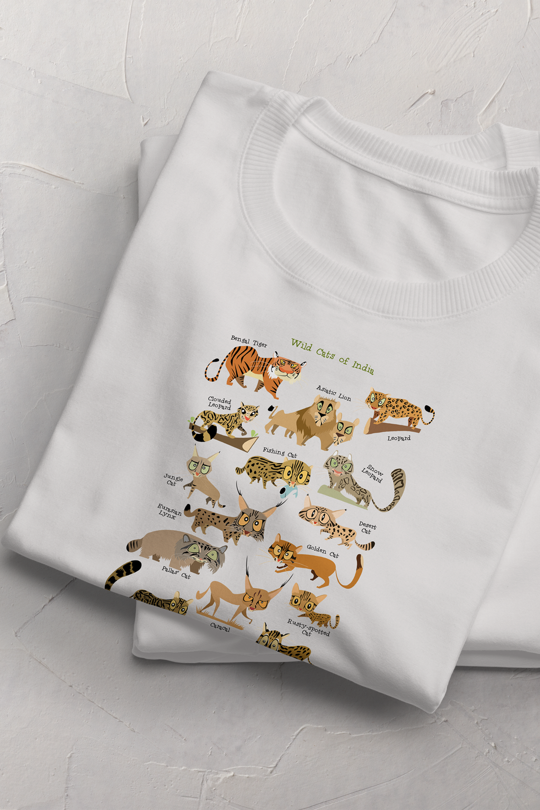 Wild Cats of India T-shirt